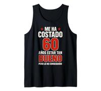 60 Años Cumpleaños Humor Estar Tan Bueno Vintage Logro Camiseta sin Mangas