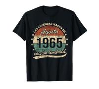60 Años Cumpleaños Las Leyendas Nacen Agosto 1965 Retro Camiseta