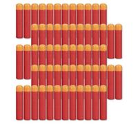 60 Balas Dardos Nerf Elite Grande,9.5cm Munición de Espuma Rojo,Nerf Pack de Repuesto para Pistola Blaster de Juguete,Accesorios Adecuado N-Strike Elite Series Juguete para Niños Armas y Proyectiles