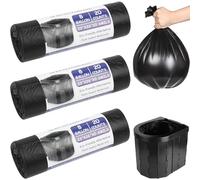 60 Bolsas de Inodoro Biodegradables, 30L Bolsas Ecológicas de Baño, Juego de Bolsas Higiénicas para Baños Portátiles, Camping y Viajes