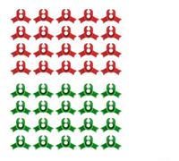 60 clips de entrenamiento de plantas para optimización de polinización, lo que permite un mejor flujo de insectos y viento entre racimos de flores a través de la disposición de tallos dirigidos