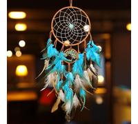 60 cm Atrapasueños Grande, Vintage Atrapasueños con Plumas, Estilo Hecho a Mano Atrapasueños Estilo Bohemio, Adecuado para Colgar en Paredes, Adornos de Decoración del Hogar, Decoración Artesanal
