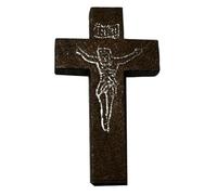 60 collares de cruz de madera natural para hombres y mujeres, pequeñas cruces de madera a granel, regalos para versículos de la Biblia, recuerdo de fiesta de Pascua, dijes colgantes religiosos para