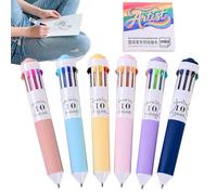 60-Color Drawing Pens - Multicolor Pens for Kids | 60 Colors Retractable 0.8mm Pen with Journal | Artistic Stationery for School Journaling Party Classroom Office Teacher Students Planner