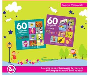 60 Comptines des Saisons et 60 Comptines pour l'Éveil Musical