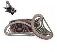 60 correas de lijado de 13 x 457 mm, grano mixto 40-240 para Power Files BD282 BD292 KA292 Banda de molienda para eliminación de óxido