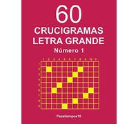 60 Crucigramas Letra Grande - N. 1: Volume 1
