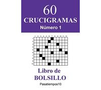 60 Crucigramas Libro de Bolsillo - N. 1: Volume 1