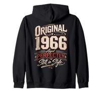 60 Cumpleaños Hombre y Mujer Regalo Vintage Año 1966 Sudadera con Capucha