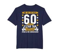 60 Cumpleaños Me Ha Costado 60 Años Estar Tan Bueno, 60 Años Camiseta, Hombre Tallas Grandes, Azul Marino, 5X Alto