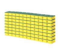 60 estropajos con fieltro de limpieza - potentes ayudantes de limpieza para cocina, barbacoa y azulejos