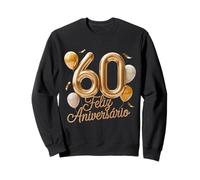 60 Feliz Cumpleaños Portugal Feliz Cumpleaños Portugués Sudadera