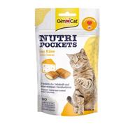 60 g GimCat Bocaditos Nutri Pockets de queso para gatos