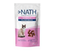 60 g Nath Pillow Snacks Sensitive Bocaditos para gatos
