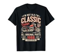60. Geburtstag Mann Geschenk Motorrad Motorradfahrer 1966 Camiseta