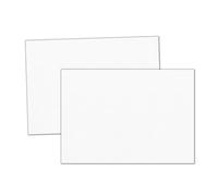 60 Hojas - 350gr A5 Cartulina Blanca, Tarjetas Papel para Escribir - 210 x 148,5 mm