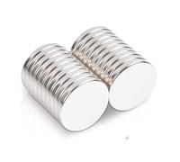 60 imanes potentes pequeños, pequeños imanes redondos, 10 x 2 mm, imanes de neodimio fuertes redondos, mini imanes extra fuertes para nevera, pizarras, manualidades, mapas, imanes pequeños