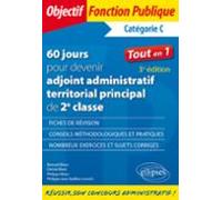 60 Jours Pour Devenir Adjoint Administratif Territorial Principal De 2