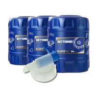 60 L 3x 20 Litros MANNOL Aceite Cadena Mineral Lubricante Motosierra