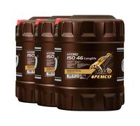 60 L 3x 20 Litros Pemco Aceite Hidráulico Hydro ISO 46 HLP 46 Bidón Mineral