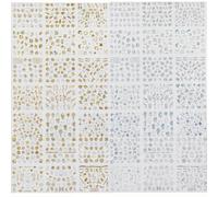 60 LáMinas Pegatinas UñAs Estrellas, Lunas, Mariposas, Flores, Copos De Nieve Nail Art Autoadhesivas Nail Stickers Para DecoracióN De UñAs Y Regalos NavideñOs Plateadas Y Doradas