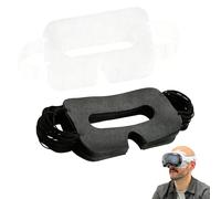 60 Máscaras Desechables para VR, 30 Blancas y 30 Negras, Cubiertas Higiénicas de Tela no Tejida para HTC Vive Pro y Otros Dispositivos de Realidad Virtual