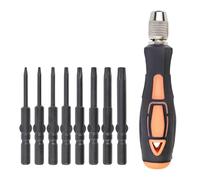 60 Mm Destornillador Profesional Bit 5 Mm Cañas Redondas Punta Magnética De Acero De Aleación Para Herramientas Eléctricas Color Negro Accesorios Eléctricos