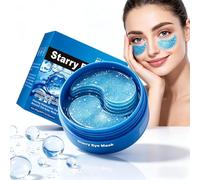60 Parches Atenuar Las Ojeras y Las Bolsas De Los Ojos, Mascarillas de Gel para Contorno de Ojos y Fatiga Ocular,Eye Patches Hidratantes Antiedad,Reducen Bolsas y Ojeras,Reafirman y Alivian la Fatiga
