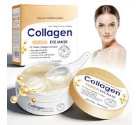 60 Parches de Colágeno para Ojos con Ácido Hialurónico - Hidrogel Reafirmante contra Ojeras, Bolsas y Arrugas - Tratamiento Antiedad para una Mirada Fresca y Juvenil