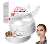 60 Parches de Ojos con caracoles y Colágeno, Mascarilla Hidratante Antiarrugas para Ojeras y Bolsas, Contorno de Ojos Antiedad para Hombre y Mujer