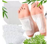 60 Parches Detox, Ingredientes Naturales Activos para la Desintoxicación de los Pies. Parches para Eliminar Toxinas, Mejorar la Circulación, Aliviar el Estrés y Mejorar el Sueño.