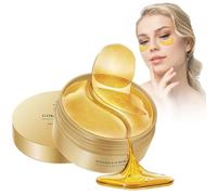 60 Parches Ojos Bolsas y Ojeras, Parches Ojos para Tratamiento Intensivo con Hidratación Profunda, Reduce Líneas Finas y Signos de Edad, Elimina Signos de Fatiga