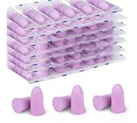 60 pares de tapones de espuma para los oídos, diseño ergonómico, tapones suaves para dormir, 36 dB SNR, cancelación de ruido, hipoalergénicos, para conciertos, música fuerte, pistolas de tiro