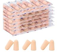 60 pares de tapones para los oídos para dormir, tapones para los oídos súper suaves de 38 dB SNR con cancelación de ruido, protección auditiva para estudiar, trabajar, volar, bloqueo de ronquidos