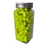 60 Pares Tapones de espuma,Tapones Oidos Ruido Dormir,Tapones para oídos,Tapones Oidos Ruido,para Protección Auditiva, Ronquidos, Relajarse, Trabajar, Estudiar, Viajes (amarillo)