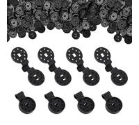 60 PCS Clip de Red de Sombra,Clips de Red de Jardín,Clips de plástico con Ojal,Clips para Toldos de Jardin,Clips De Plástico para Tela Protectora,para Redes de Sombra, barandillas
