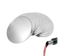 60 Pcs Vertedor de Vino, Vertedor Vino Antigoteo Láminas Metálicas Muy Finas Placas Protector de Pantalla para Tablero Salvagotas de Vinos Láminas Metálicas Vin Pourer Disco De Vinos Vertidor