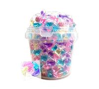 60 perlas perfumadas para la colada en 6 cámaras, de larga duración, potentes | Perlas aromáticas frescas para ropa, toallas, ropa de cama, mantas, cortinas, alfombras, corredores, coches, etc
