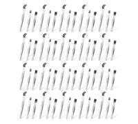 60 Pieces Tweezers with Rubber Tips PVC Coated Set, Straight and Flat