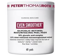 60 Pieza PETER THOMAS ROTH CLINICAL SKIN CARE EVEN SMOOTHER GLYCOLIC RETINOL RESURFACING PEEL PADS