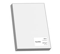 60 Piezas, 230gr - Cartulinas Blancas A4, Folios Blancos Hojas Papel