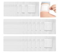 60 Piezas Apositos Adhesivos, Tiritas Grandes 10x10cm Con Algodón 5x5cm, Apositos Adhesivos Grandes Fabricado En Tela No Tejida, Suave Y Transpirable, Para Cortes Y Arañazos