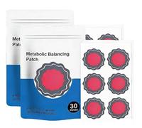 60 Piezas Apósitos Naturales para el Bienestar, Parche para el Equilibrio Metabólico, Calma Suave, Apto para Todos los Tipos de Cuerpo