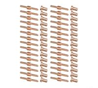 60 piezas consumibles para soplete de corte por plasma PT-31 y LG-40, 30 boquillas y 30 electrodos de cobre rojo, 40 A, grosor máximo de corte de 12 mm, piezas de repuesto para accesorios de soldadura