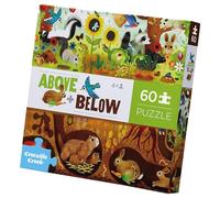 60 piezas de amigos arriba y abajo/patio trasero