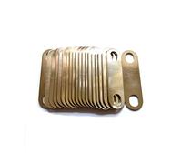 60 Piezas de Postes de Conector de Barras Colectoras LTO, Correas, Clips, Orificio Central de 65 mm, Orificio Ovalado para Celda de Titanato de Litio