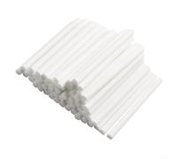 60 piezas de repuesto de filtro de algodón para difusor de coche, juego de mechas de esponja de repuesto para humidificador, 120 x 8 mm, compatible con la mayoría de difusores de aceites esenciales