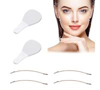 60 Piezas Face Lift Tape Para Rostro, Invisible Lifting Facial Parche Para Estiramiento, Delgadas Facial Patche, Etiqueta Estiramiento Facial Para La Cara para Maquillaje Instantáneo