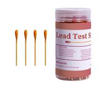 60 piezas Kit de prueba de plomo, hisopos de prueba de plomo para todas las superficies pintadas, cerámica, platos, metal, madera, tiras de prueba de plomo para uso en el hogar