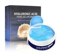 60 Piezas Máscara para los Ojos, Colágeno Máscara para Los Ojos para las Arrugas, Ácido Hialurónico, Eye Patches para Ojeras, Hinchazón, Bolsas de los Ojos